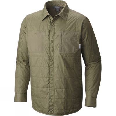 Chaquetas Mountain Hardwear Trekkin Insulated Hombre Verde Oliva - Chile PEC932516